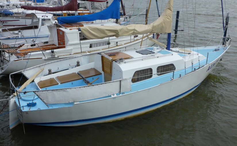 Segelyacht Arkor im Hafen Wolgast